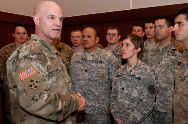 Allied medics claim badge of honor