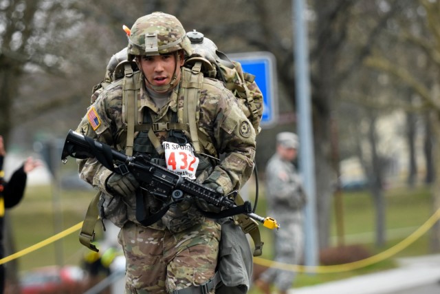 Allied medics claim badge of honor