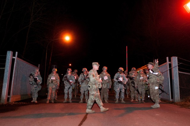 Allied medics claim badge of honor