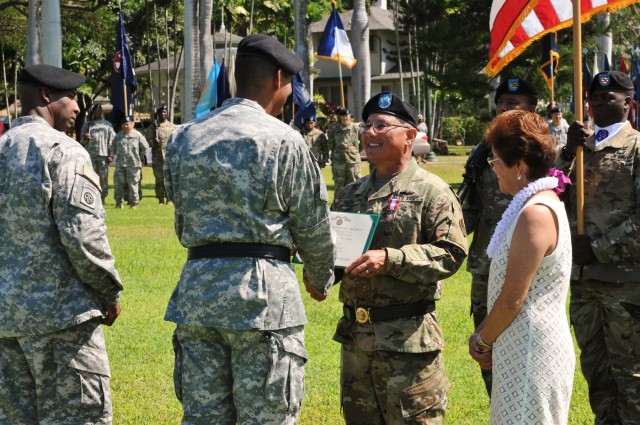 Maj. Gen. from Hawaii retires after 45 years' service