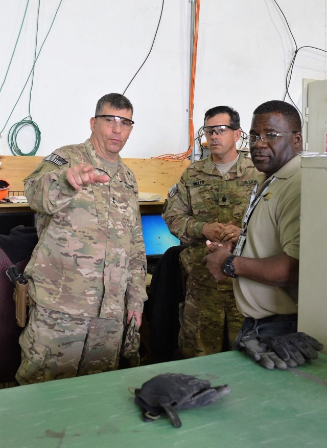 1TSC leaders focus on future sustainment operations in Afghanistan