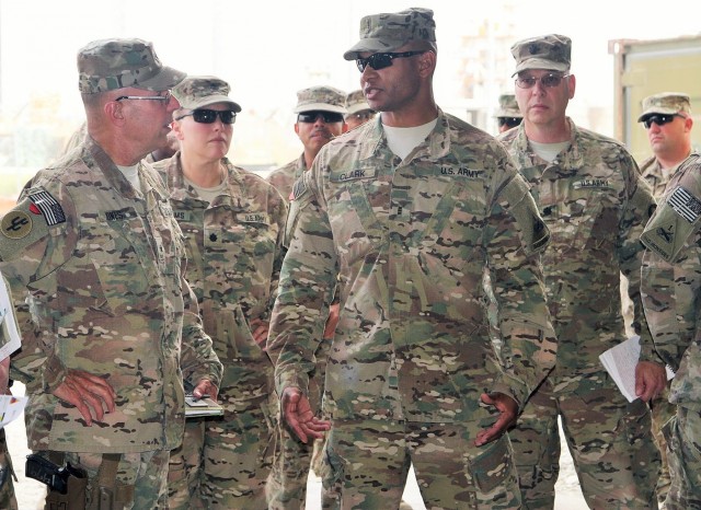 1TSC Leaders reinforce Sustainment Mission in Afghanistan