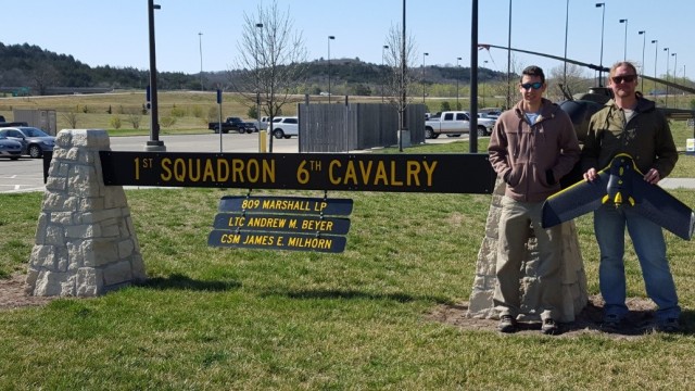 1st Inf Div UAS captures imagery for tech Demo at Fort Leavenworth