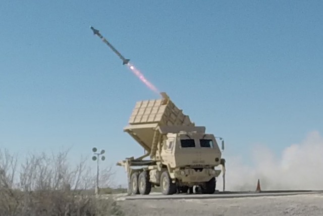 U.S. Army successfully fires AIM-9X missile from new interceptor launch platform