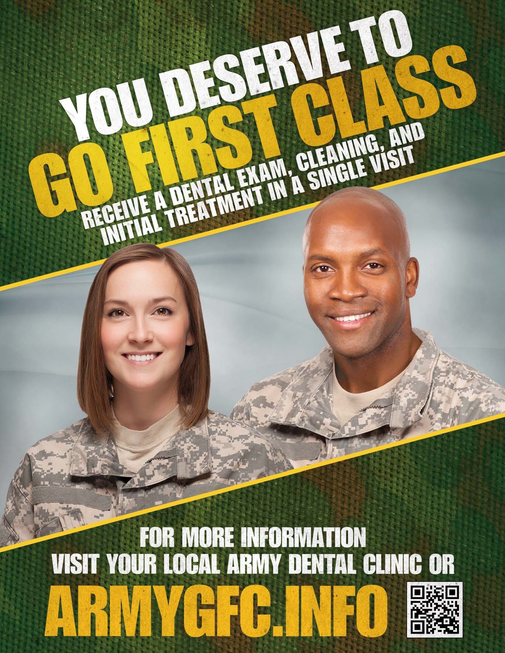 Soldier dental readiness, wellness at all-time high with Go First Class ...