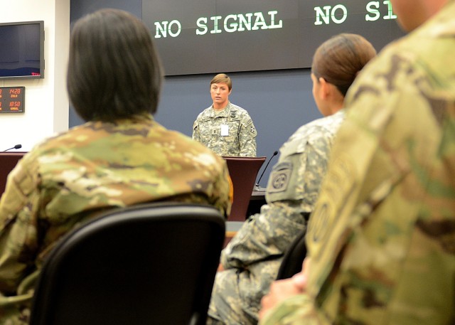 History-making Haver Visits All American Division