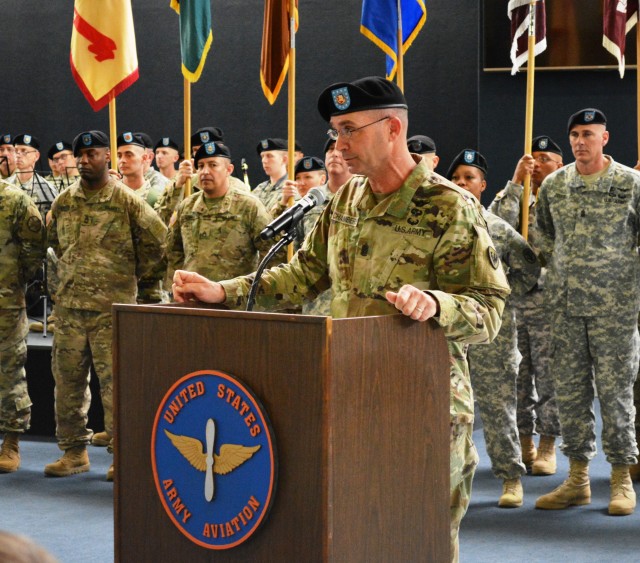 USAACE welcomes new Aviation Branch CSM