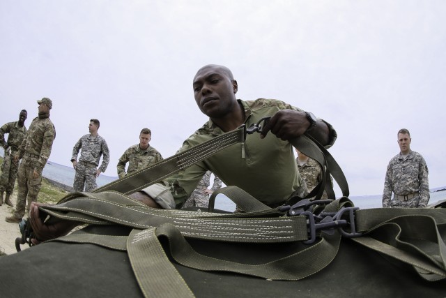 Special Forces support Soldiers participate in sling-load operations