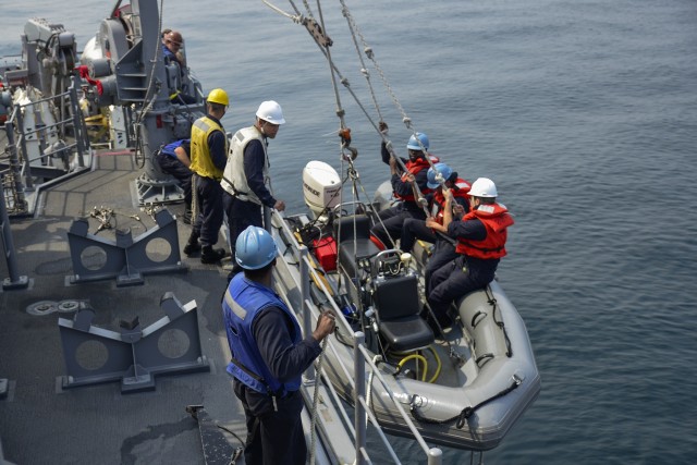 USS Patriot during Foal Eagle