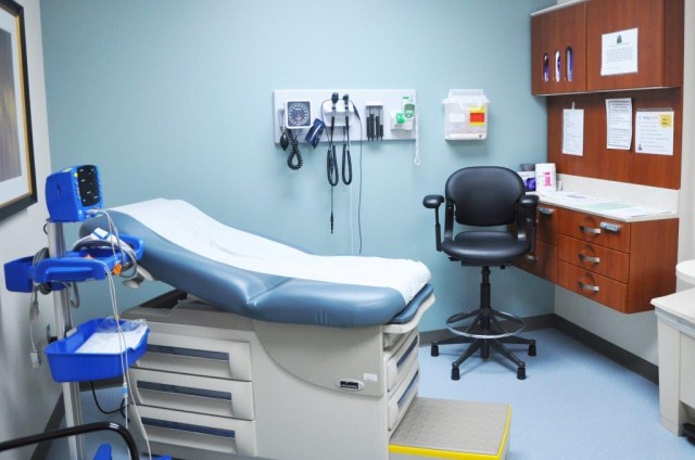 Examining Room - Bowe Troop Medical Clinic