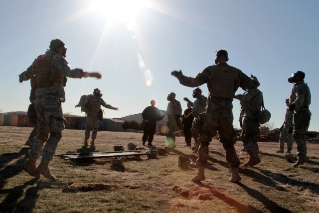 1st SBCT honors crossing of the Rhine River
