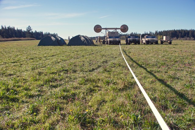 51st Signal Batallion C-Band Troposcatter System at Whidbey Island, Wash.