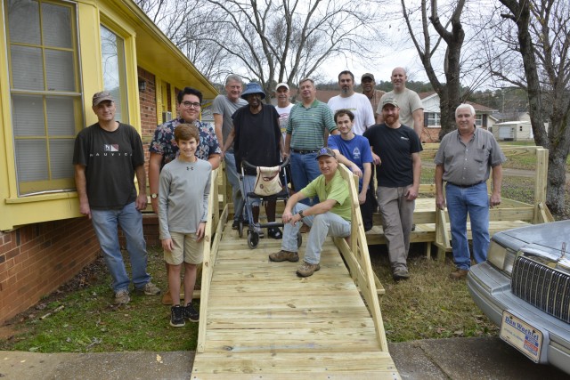 USASAC volunteers help communities in need