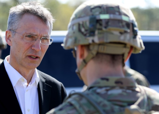 NATO Secretary General visits Fort Bragg