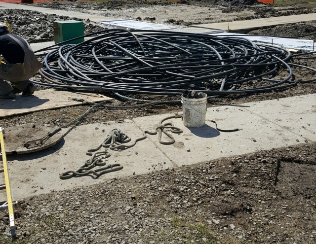 Abandoned Cabling at the Detroit Arsenal