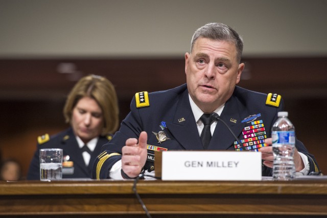 Milley names top 3 readiness focal points