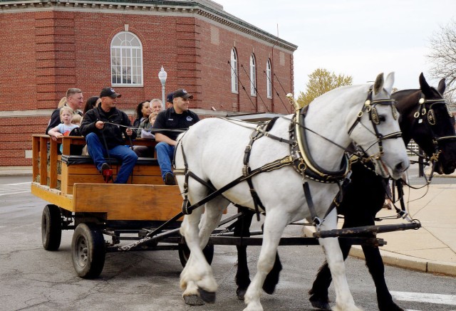 Caisson Spring Open House and Hayride showcases Old Guard mission significance