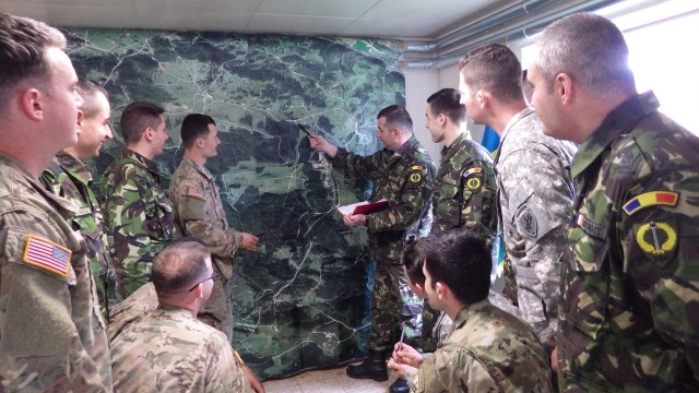 Sky Soldiers, Romanians bridge communications borders for Saber Junction 16