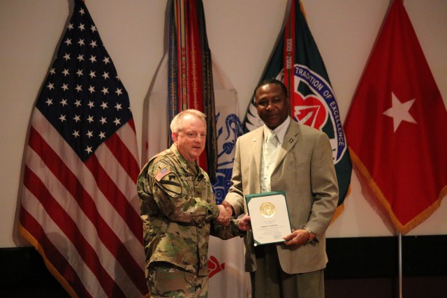 AUBREY FENCHER RECEIVES 35-YEAR AWARD