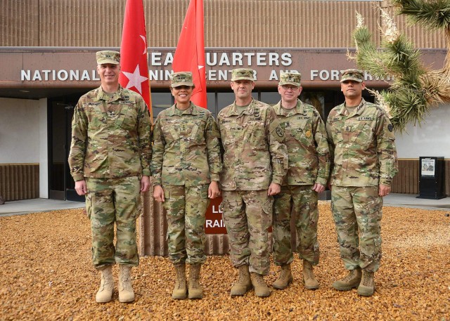 Forty-fourth Army Surgeon General Lt. Gen. Nadja West visits Fort Irwin