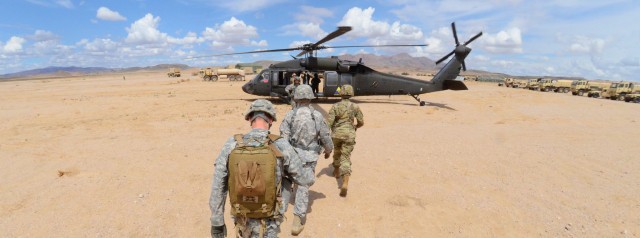 Forty-fourth Army Surgeon General Lt. Gen. Nadja West visits Fort Irwin