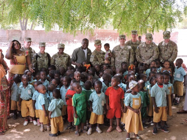 US, Cameroon troops partner for local education