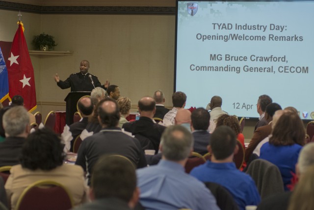 CECOM Commanding General Stresses Readiness at TYAD Industry Day