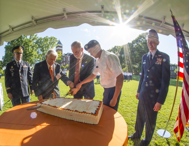 Cutting the cake with flare