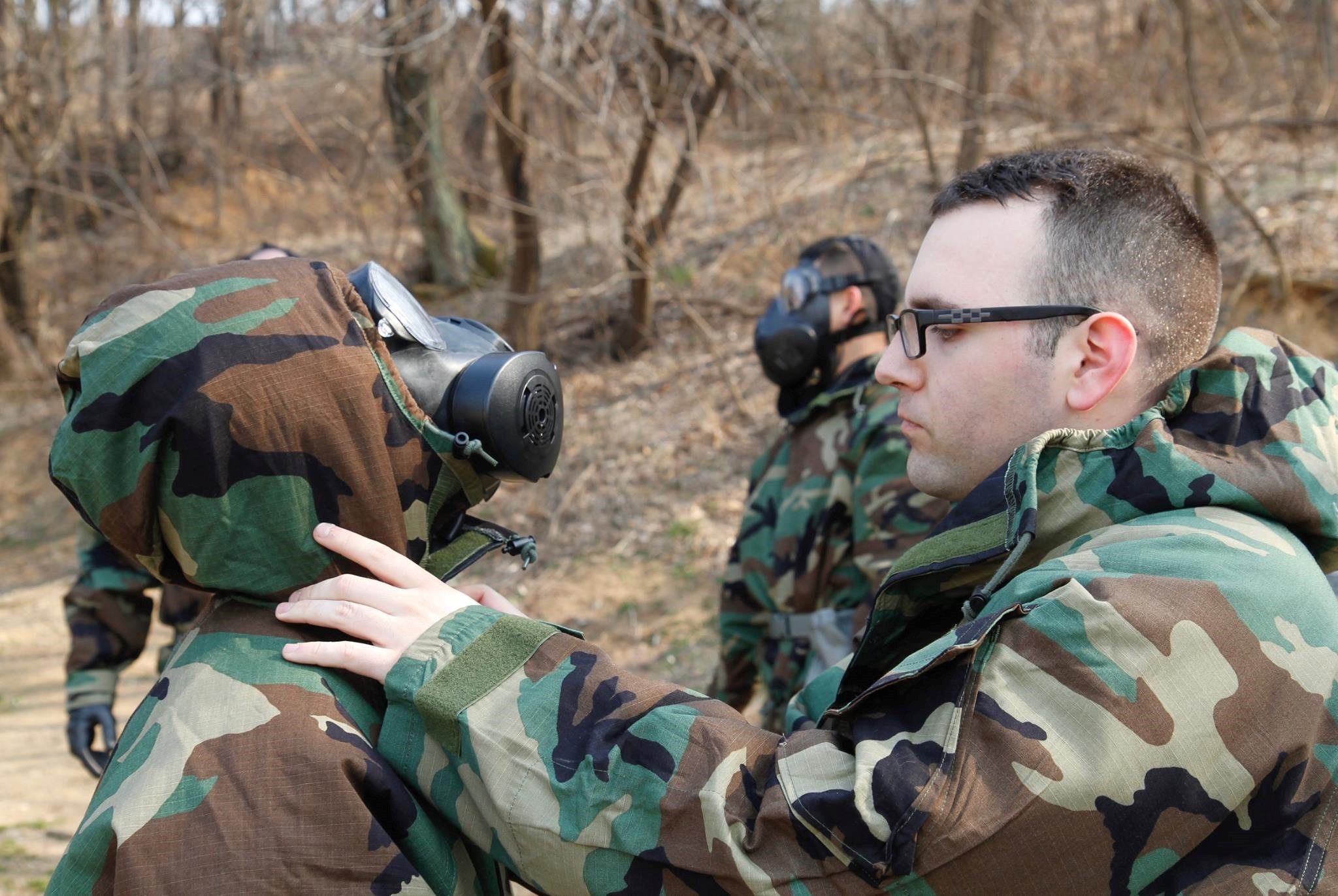19th esc forward command post stands strong through team effort