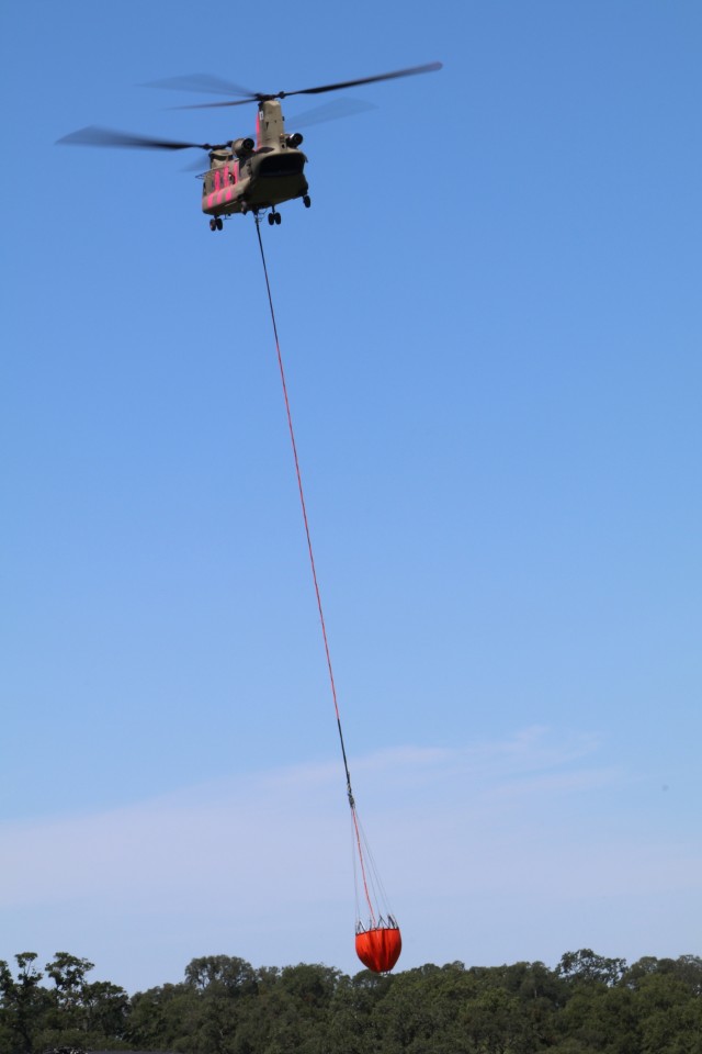 California National Guard and CAL FIRE train for fire season