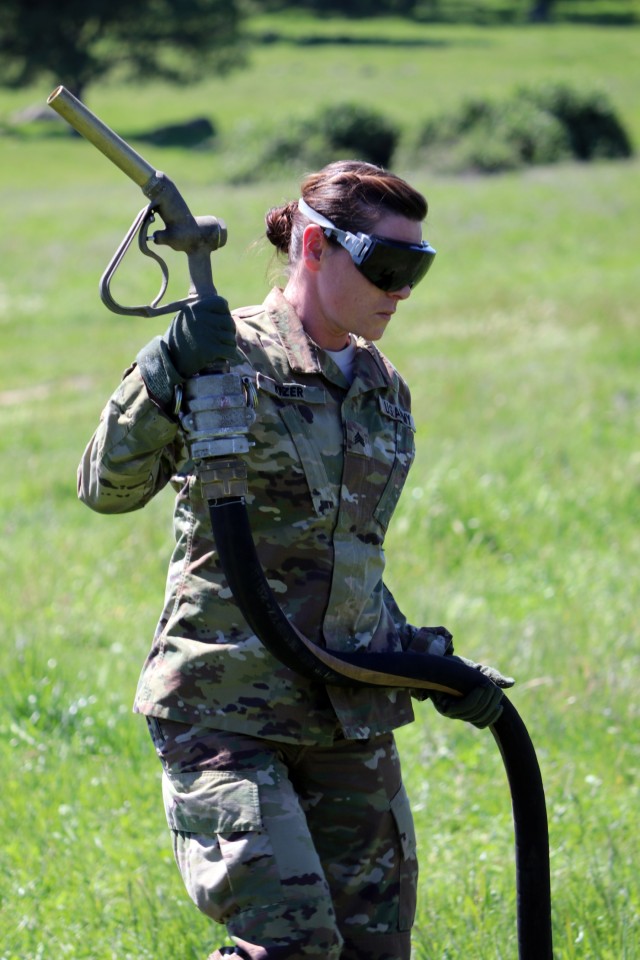 California National Guard and CAL FIRE train for fire season