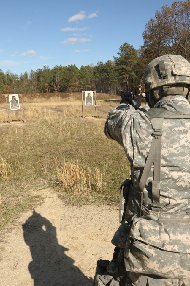 D.C. National Guard Soldiers get ready for National Marksmanship Competition