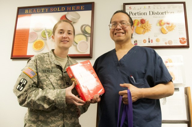 "Healthy" gift baskets awarded to nutrition trivia winners