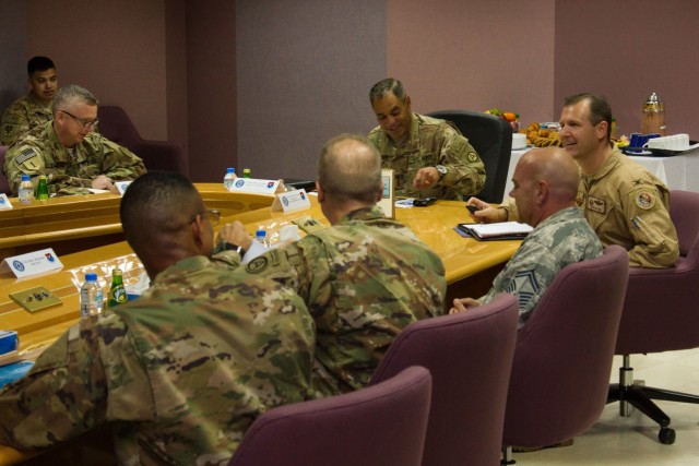 USARCENT commander engages military leaders in UAE