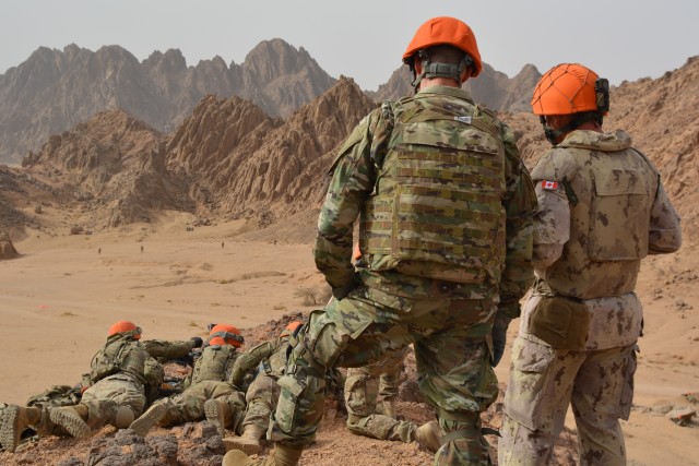 Task Force War Eagle focus on operational readiness in Sinai