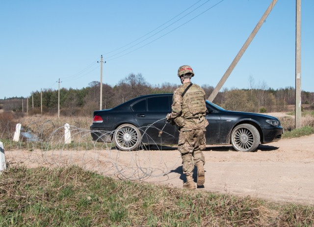 L Troop participates in Exercise Strong Shield