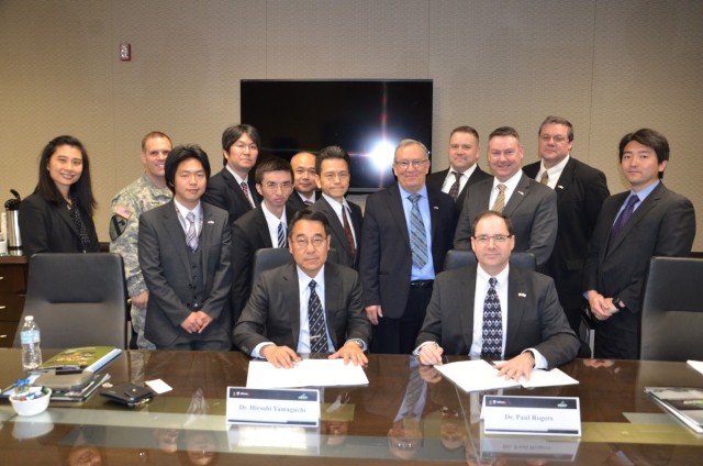 Japanese delegation from Ground Systems Research Center visits TARDEC