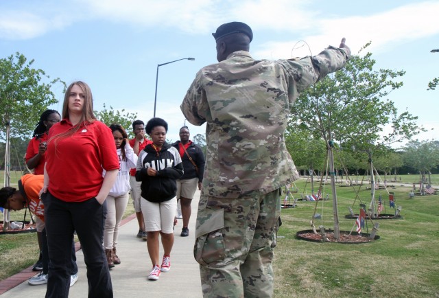 Emanuel County cadets explore Fort Stewart