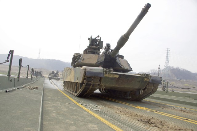 US, South Korea Soldiers conduct large-scale river crossing exercise