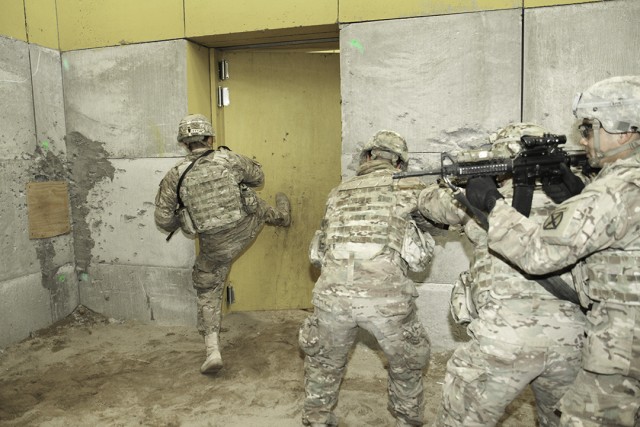4th Battalion, 31st Infantry Regiment, 10th Mountain shoot house 1