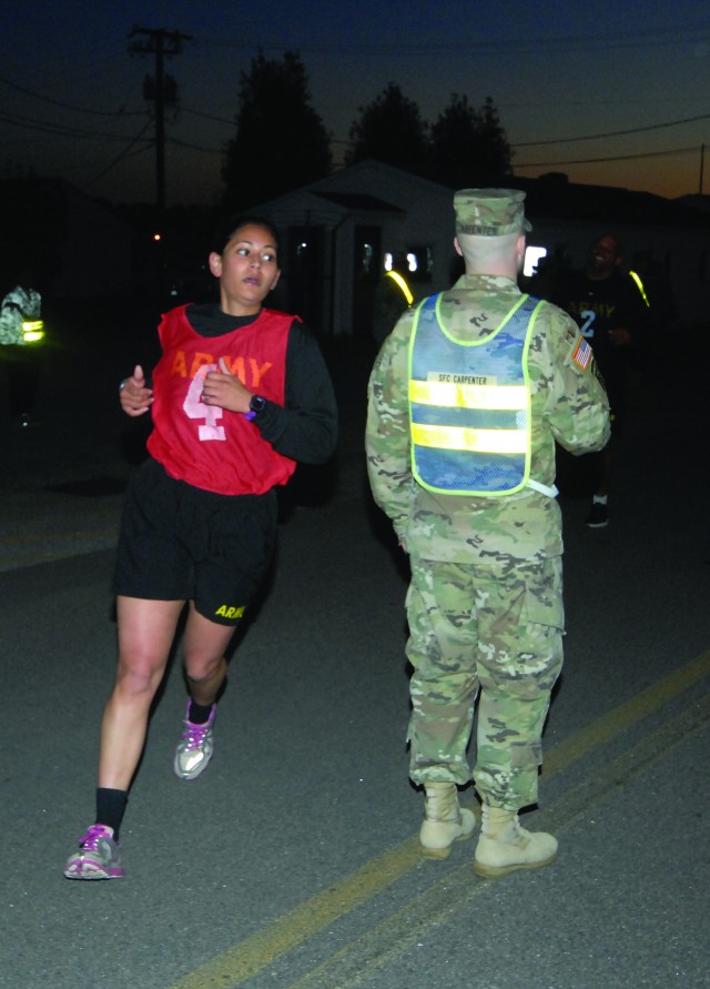 APFT runnning event