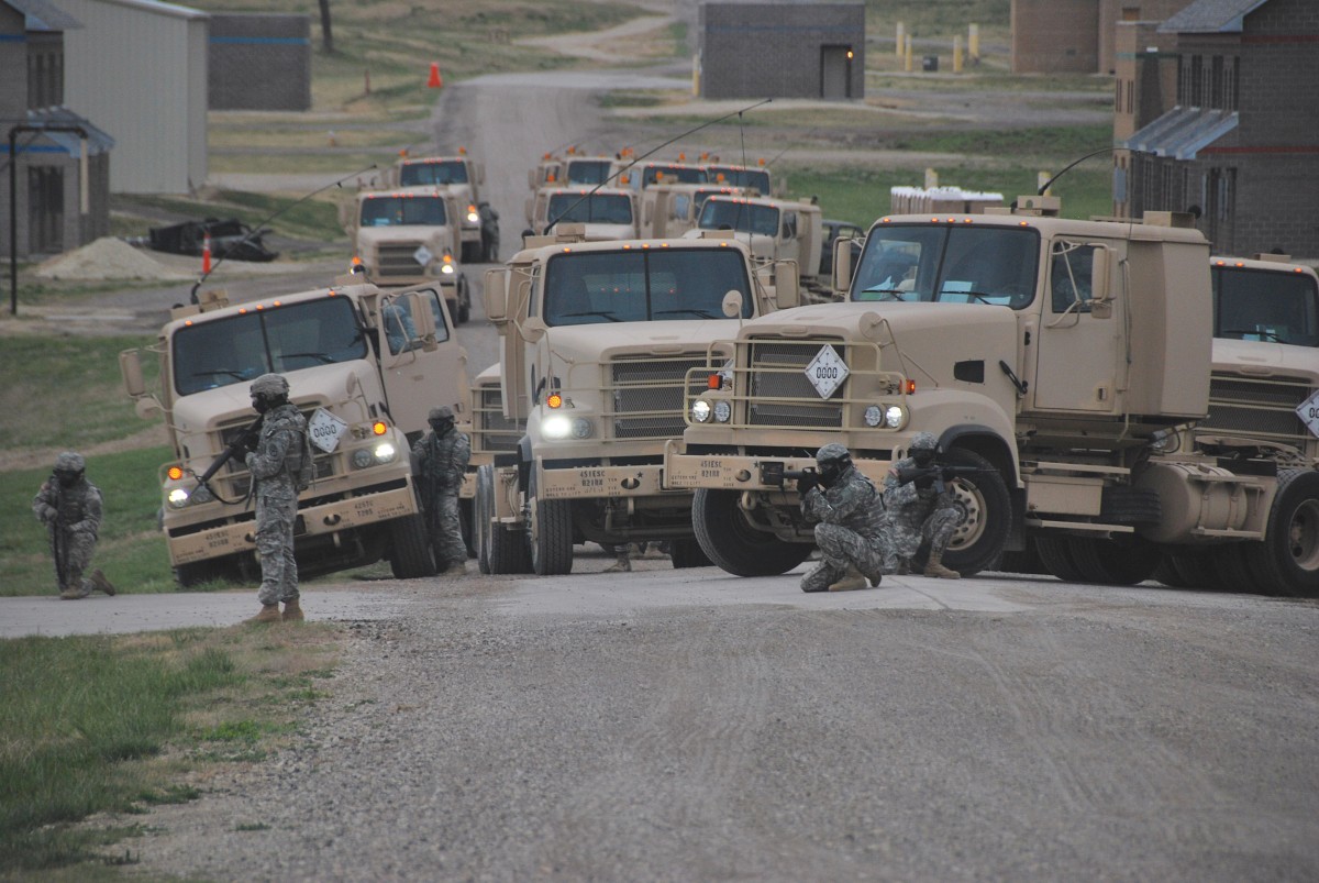 Army reserve companies train at Fort Riley facilities Article The