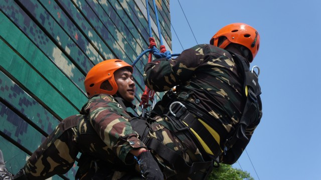 Search and Rescue Soldiers participate in Balikatan 2016