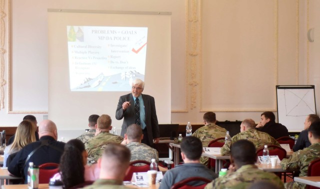 Ansbach hosts USAREUR-area first responders for domestic violence intervention course