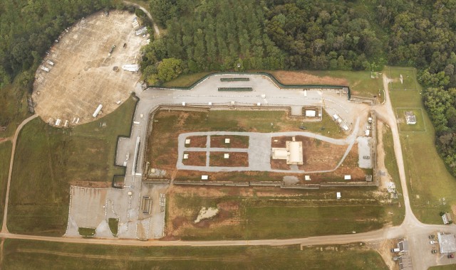 RTC's Entry Control Point aerial view.