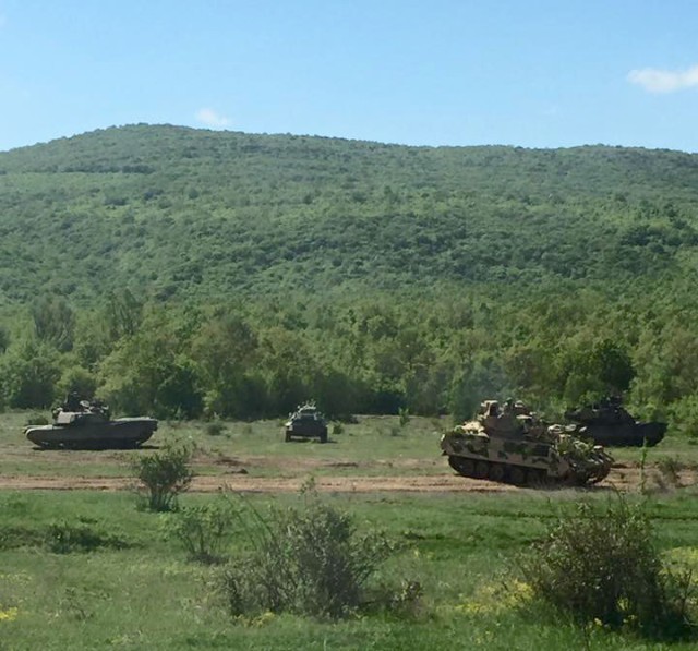 3ID, Bulgarian Soldiers train together for Exercise Strike Back