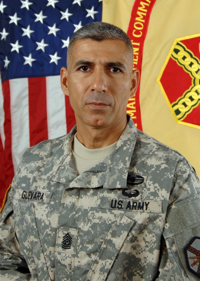 Command Sergeant Major Pedro Guevara