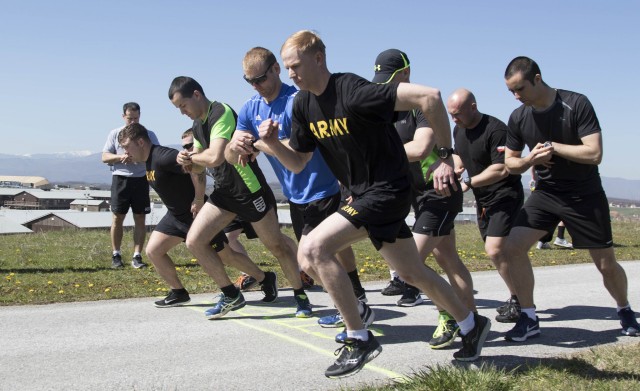 Deployed Soldiers compete for German Armed Forces Proficiency Badge
