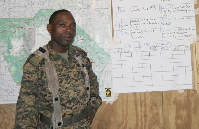 Carefully Constructed Chaos: Ugandand contingent experiences training at JRTC