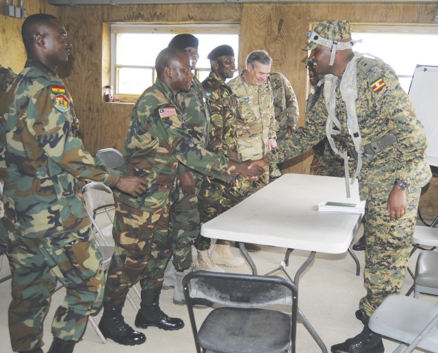 Carefully constructed chaos: Ugandan contingent experiences training at JRTC